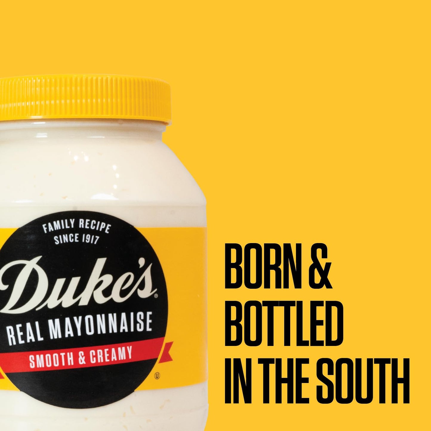 Duke’s Real Mayonnaise Jar – Original Smooth & Creamy Taste, 48 Ounce (Pack of 1)