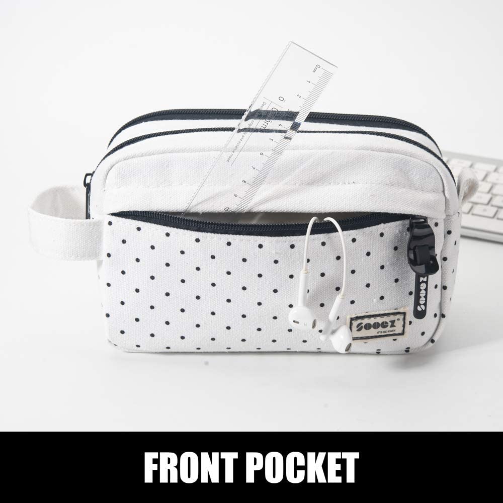 Sooez Original High Capacity Pencil Case, Big Pencil Bag Pouch Organizer
