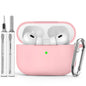 Ljusmicker for AirPods 4 Case 2024 with Cleaner Kit,Milk Tea