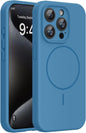 Miracase Magnetic for iPhone 16 Pro Case, Silicone, Black
