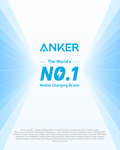 Anker Phone Charger, 20W USB C Charger Block, Type C Charger Fast Charging