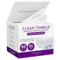 Reduces Fine Lines and Wrinkles in 6 weeks or Less, CLEAN SKIN CLUB Healthy Aging Clean Towels® XL, Disposable Face Towels, XL - 1 Pack (50 count)