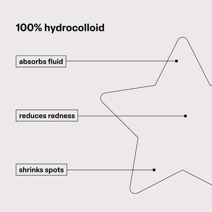 Starface Hydro-Star® Snoopy Red Puffer Hydrocolloid Pimple Patch, 32 ct