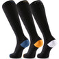 FITRELL 3 Pairs Compression Socks for Women and Men 20-30mmHg-Circulation Support Socks