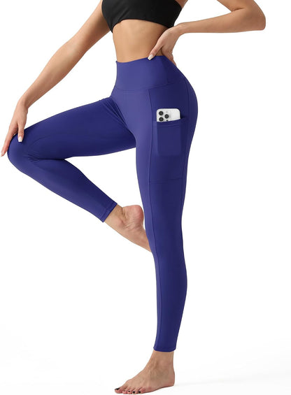 YUDSUD High Waisted Leggings for Women - Tummy Control Yoga Pants for Workout Running Athletic Women's Leggings Plus Size