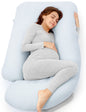 Momcozy Pregnancy Pillow for Sleeping - U Shaped Full Body Maternity Pillow
