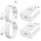 Phone 17 16 Pro Max Charger Fast Charging, 45W Super Fast USB C Charger Block with 10FT Long Charging Cord Cable for 17 16 Pro Max/17 16/16 Plus,15 Pro Max/15 Pro/15, Android Phone-Black