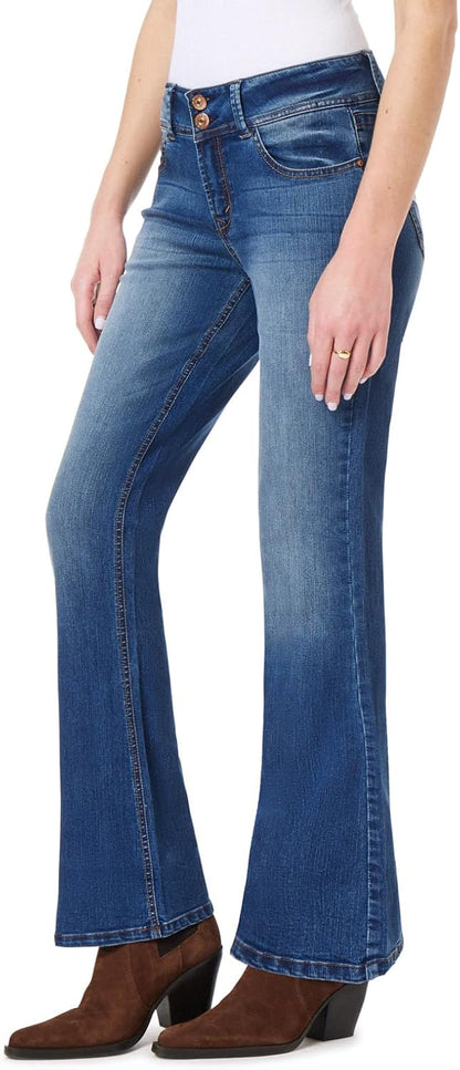 WallFlower Luscious Curvy Bootcut Jeans for Women, Sizes 0-24