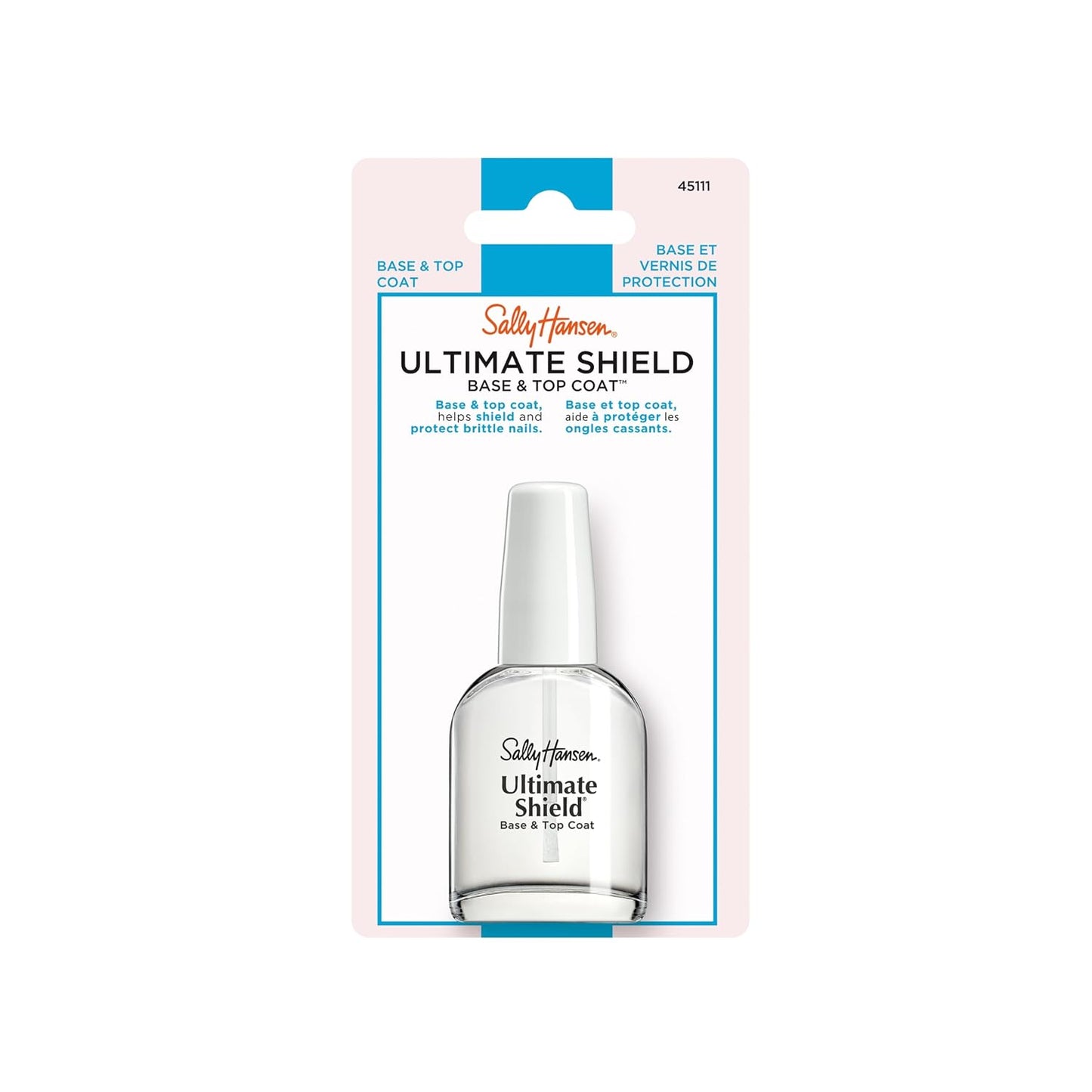 Sally Hansen Advanced Hard as Nails™, Clear Nail Strengthener, Includes Retinol and Nylon, Nourishing