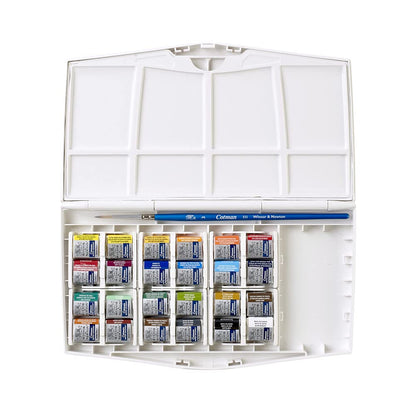 Winsor & Newton Cotman Watercolor Paint Set, Sketchers' Pocket Set