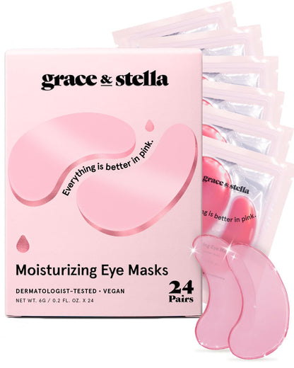 grace & stella Award Winning Eye Patches for Puffy Eyes