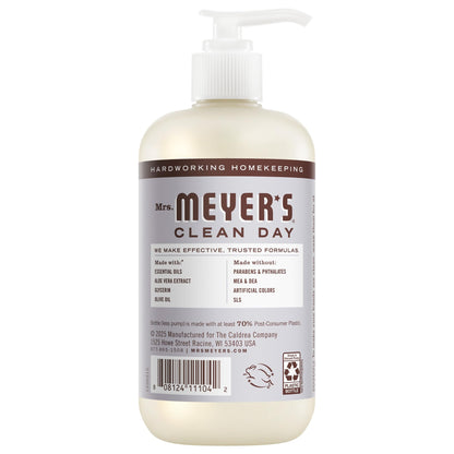 MRS. MEYER'S CLEAN DAY Hand Soap, Basil Scent, 12.5 Fl Oz Bottle - 3 Pack