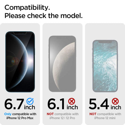 Spigen Screen Protector for iPhone 17 Pro Max, 16 Pro Max