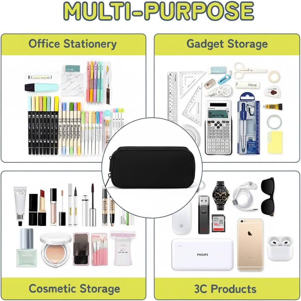 Della Gao Pencil Case Small Pencil Pouch Aesthetic Pencil Box