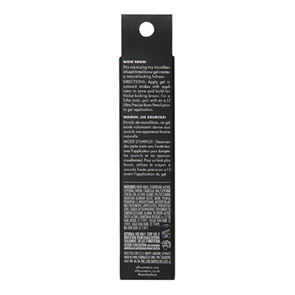 e.l.f. Wow Brow Gel, Volumizing, Buildable, Wax-Gel Hybrid, Creates Full, Voluminous-Looking Brows, Locks Brow Hairs In Place, Deep Brown