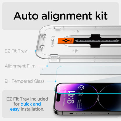Spigen Screen Protector for iPhone 17 Pro Max, 16 Pro Max