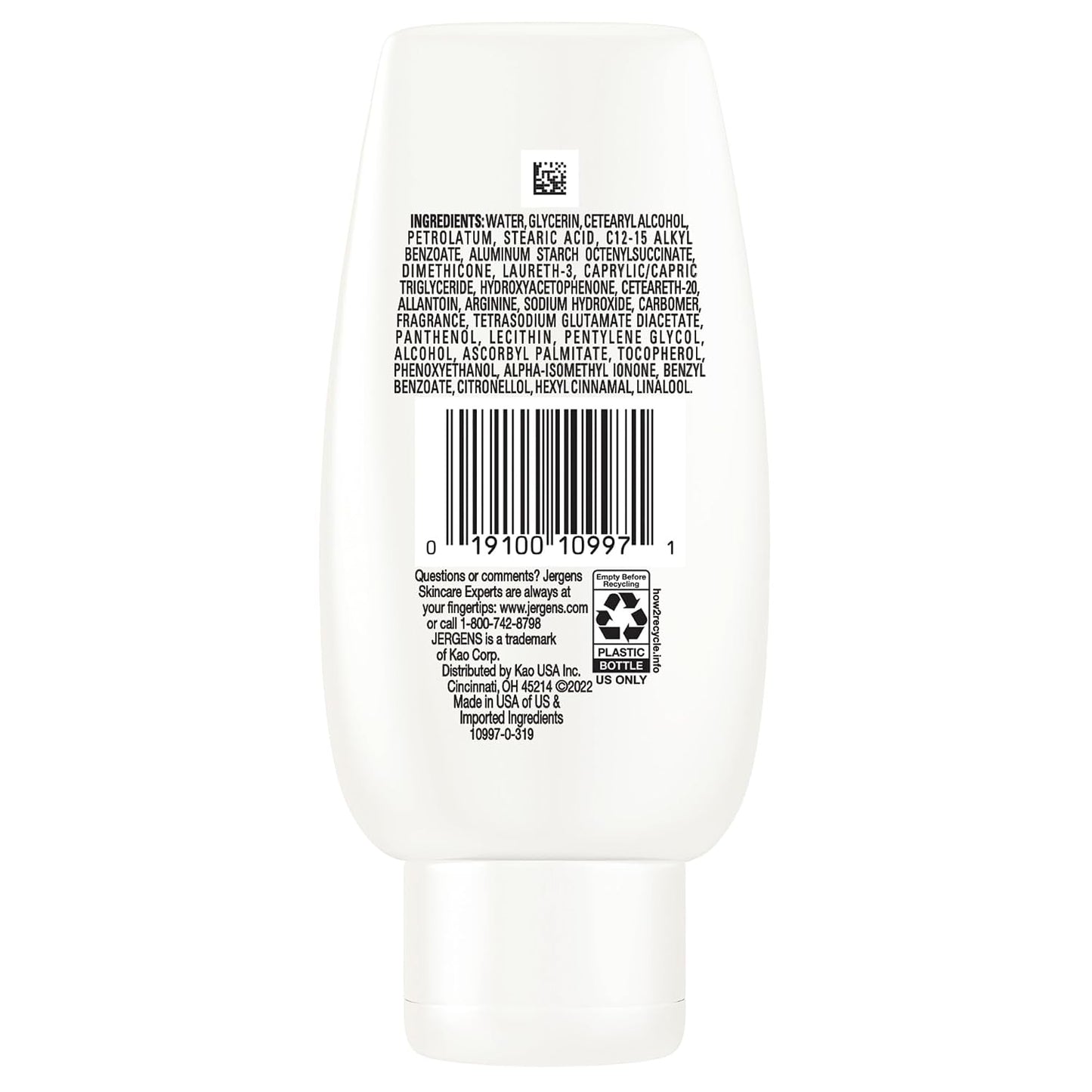 Jergens Ultra Healing Body Lotion, Moisturizer for Dry Skin, 32 fl oz