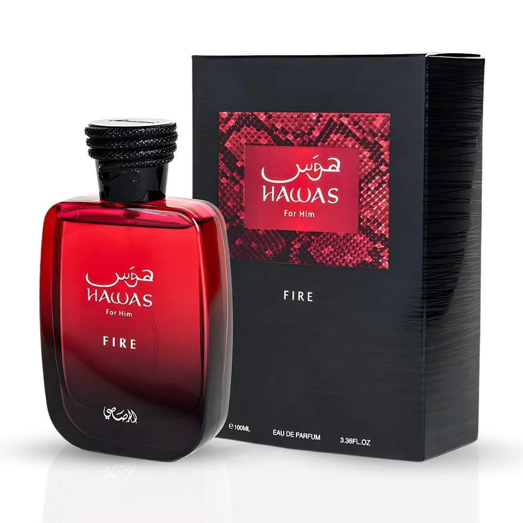 RASASI Hawas Atlantis Eau de Parfum for Men, 100ml (3.4 oz) Fresh & Modern Scent Spray