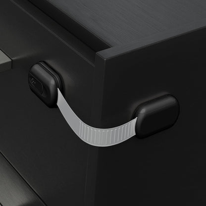 SKYLA HOMES Child Safety Cabinet Locks, White, 8 Pack