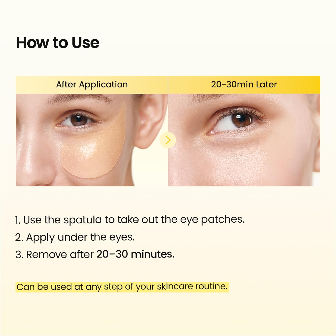 BIODANCE Hydrogel Eye Patches for Under Eye, Vita Niacinamide (60 Count)