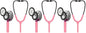 3M Littmann Classic III Monitoring Stethoscope, 5803, More Than 2X as Loud, Weighs Less, Stainless Steel Black-Finish Chestpiece, 27" Black Tube, Stem and Headset