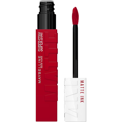 Maybelline Super Stay Matte Ink Liquid Lipstick Makeup, Long Lasting High Impact Color, Up to 16H Wear, Mover, Brown, 1 Count, Packaging May Vary
