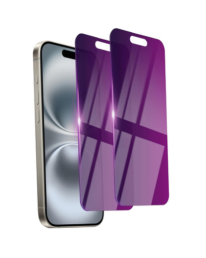 2 Pack Privacy Screen Protector for iPhone 17 Pro Max Tempered Glass 6.9'' Private Saver Anti-Spy Eye Protection Anti-Scratch Full Coverage No Bubble