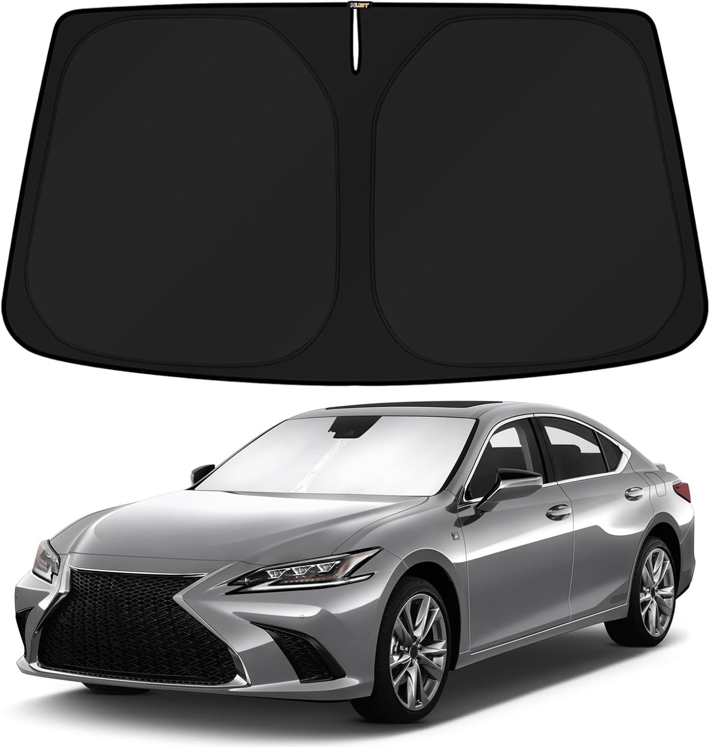 KUST Windshield Sun Shade for 2016 2017 2018 2019 2020 2021 2022 BMW X1 F48 Accessories Custom Fit Sunshade Foldable Window Sun Visor Protector Blocks UV Rays Keep Your Car Cooler