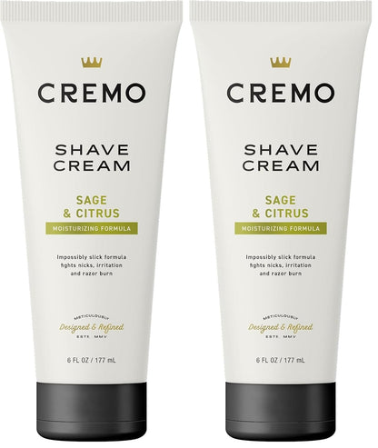 Cremo Shaving Cream for Men, Cooling, 6 Fl Oz