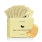 PEAUAMIE Under Eye Patches Gold and Hyaluronic Acid for puffy eyes,Rose Eye Masks for Dark Circles and Puffiness skin care Smooth Wrinkles products 30 Pairs