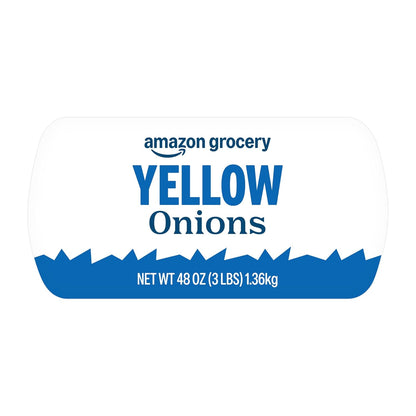 Amazon Grocery, Yellow Onions, 3 Lb