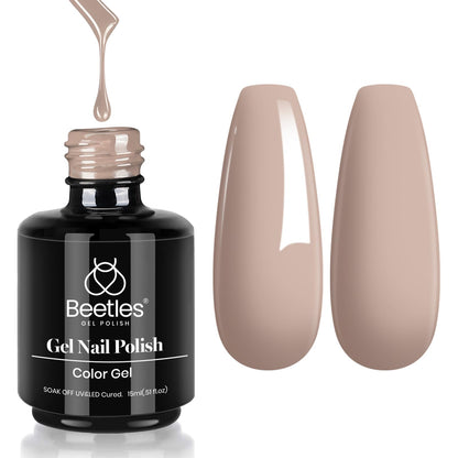Beetles Purple Gel Nail Polish, 1 Pcs 15ml Purple Gel Polish