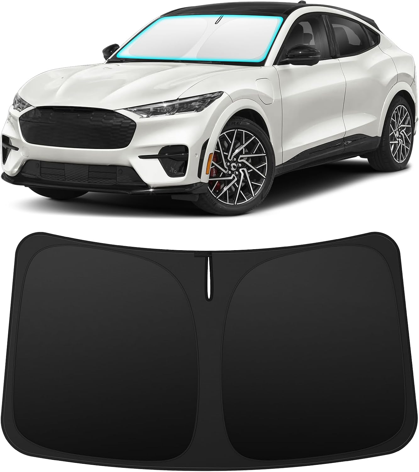 INSAUTO Custom Fit Windshield Sun Shade for Nissan Frontier 2005-2021
