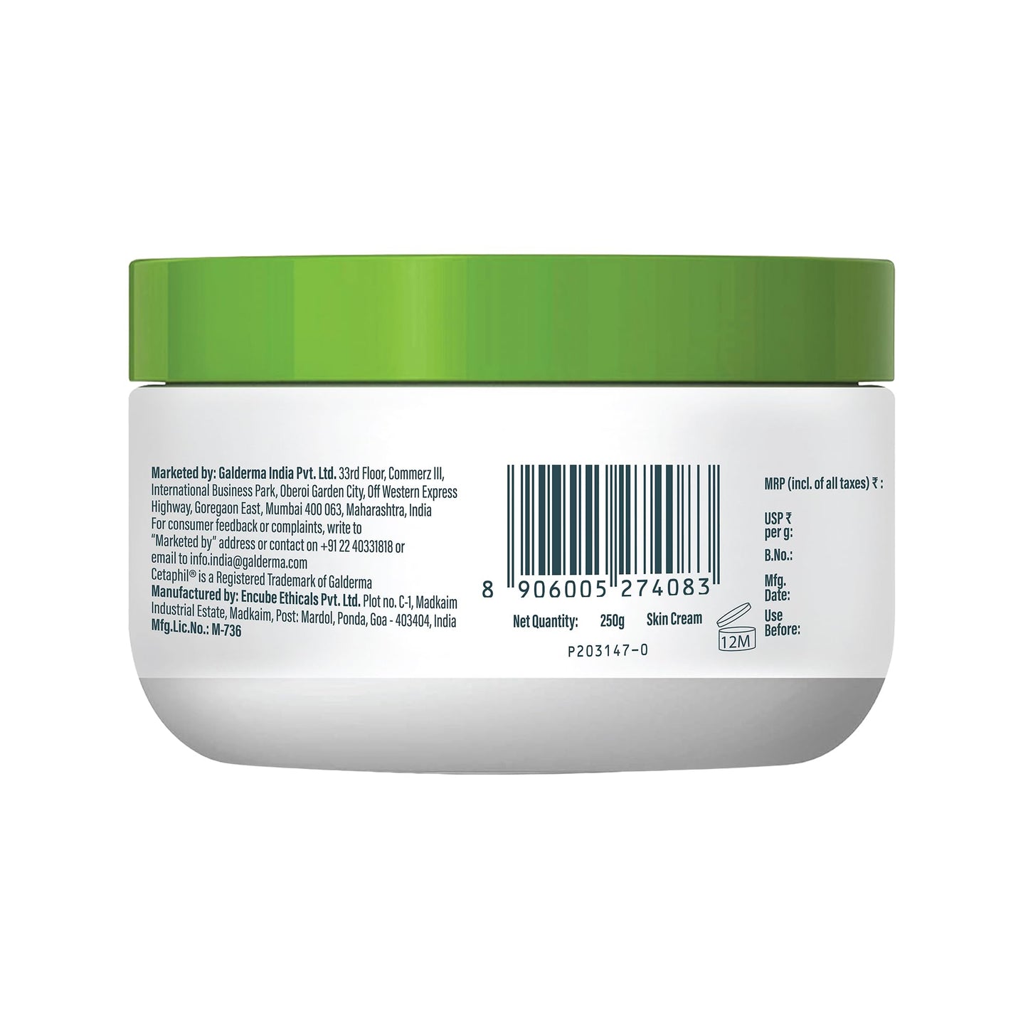 Cetaphil Moisturizing Cream Sensitive Skin, Fragrance Free, 3oz, 3ct