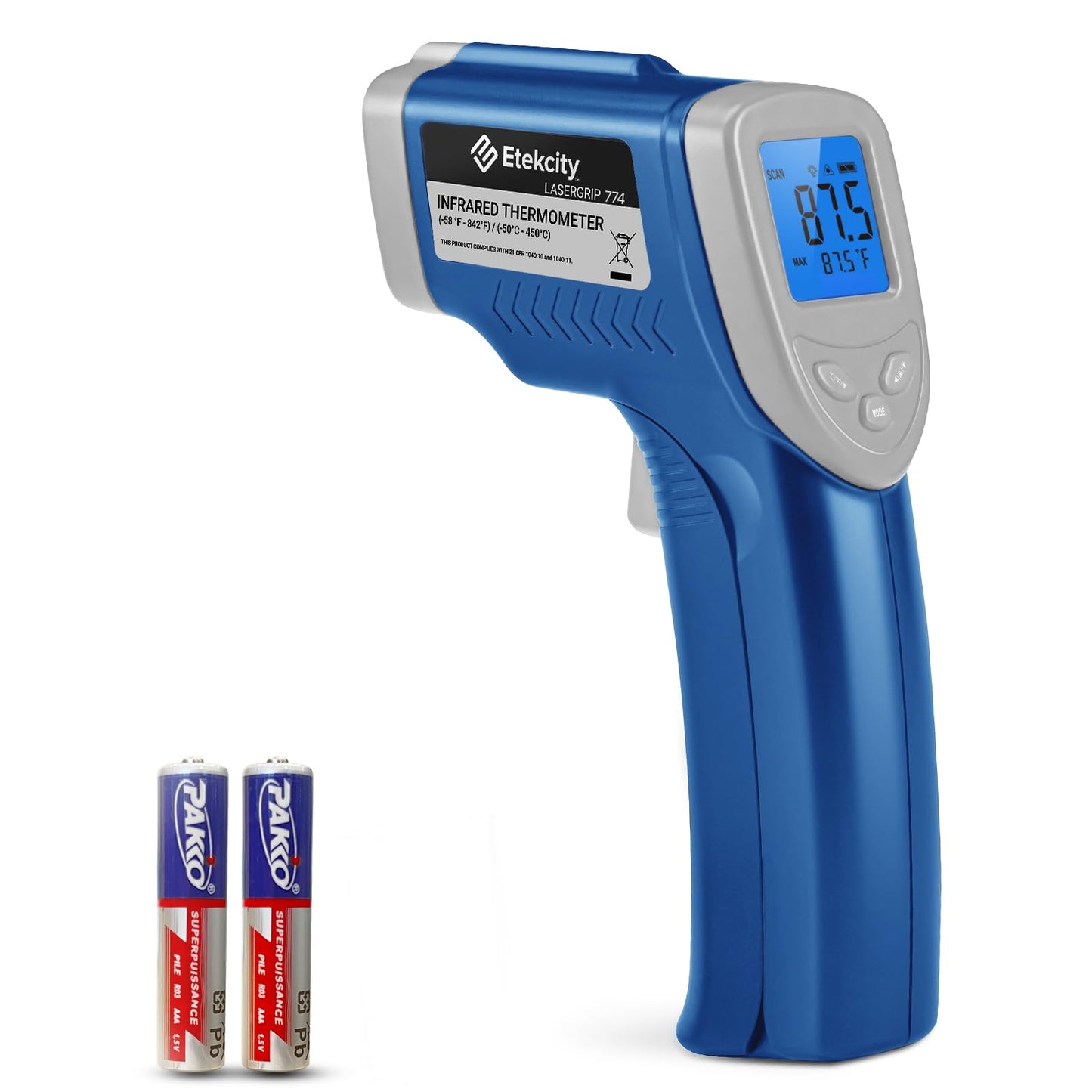 Etekcity Infrared Thermometer Laser Temperature Gun 774