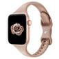 Thin Slim Band Compatible with Apple Watch 38mm 40mm 41mm 42mm 44mm 45mm 46mm 49mm, Replacement Silicone Sport Strap for iWatch Series 11/10/9/8/7/6/5/4/3/2/1 Ultra SE Women Men, Light Blush