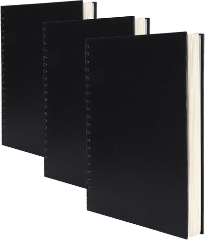 Hardbound Sketch Book, Spiral Bound, 8.5x11 inches