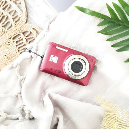 KODAK PIXPRO FZ55 16MP Compact Digital Camera, 5X Optical Zoom, Black