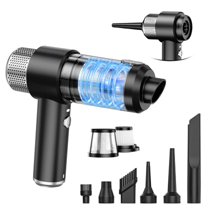 KMM Handheld Car Vacuum Cleaner, Hand Held Vacuum Cleaner and Air Duster