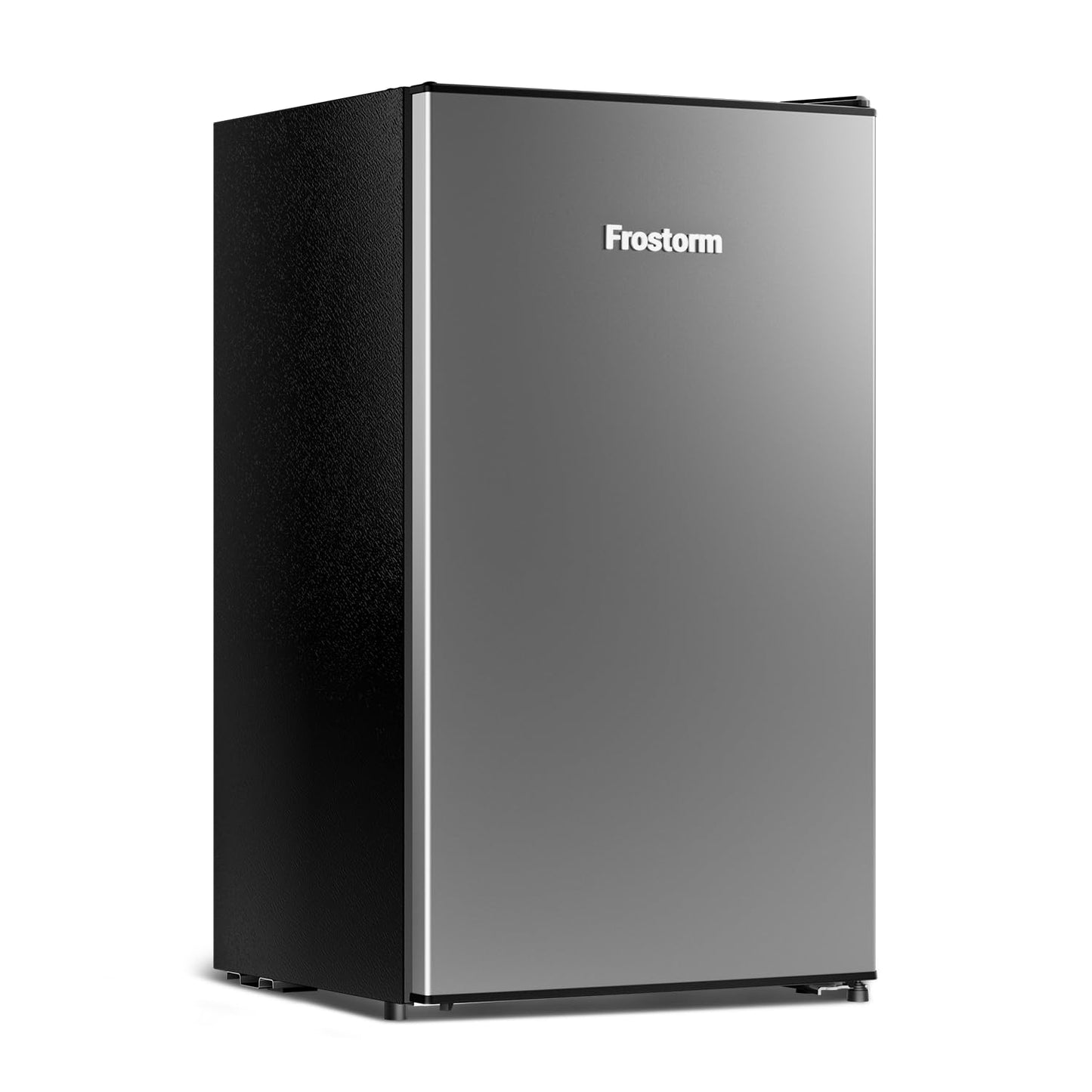 3.2 Cu Ft Mini Fridge with Freezer, Single Door Upright Freezer