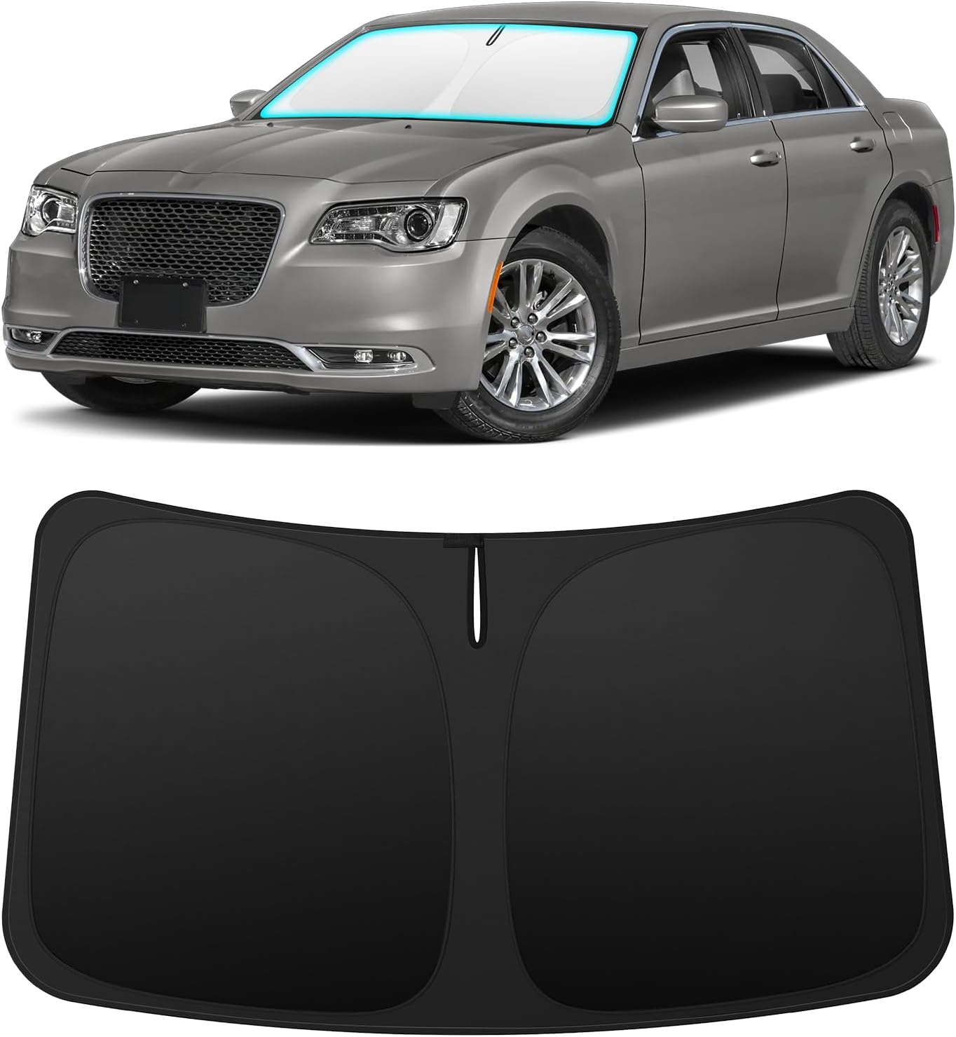 INSAUTO Custom Fit Windshield Sun Shade for Nissan Frontier 2005-2021