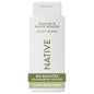 Native Clean Body Wash, Gentle & pH-balanced for Sensitive Skin, 24-Hr Freshness for Women & Men, Vegan & Cruelty-Free, Free of Sulfates, Parabens & Phthalates, Cashmere & Rain, 18 fl oz