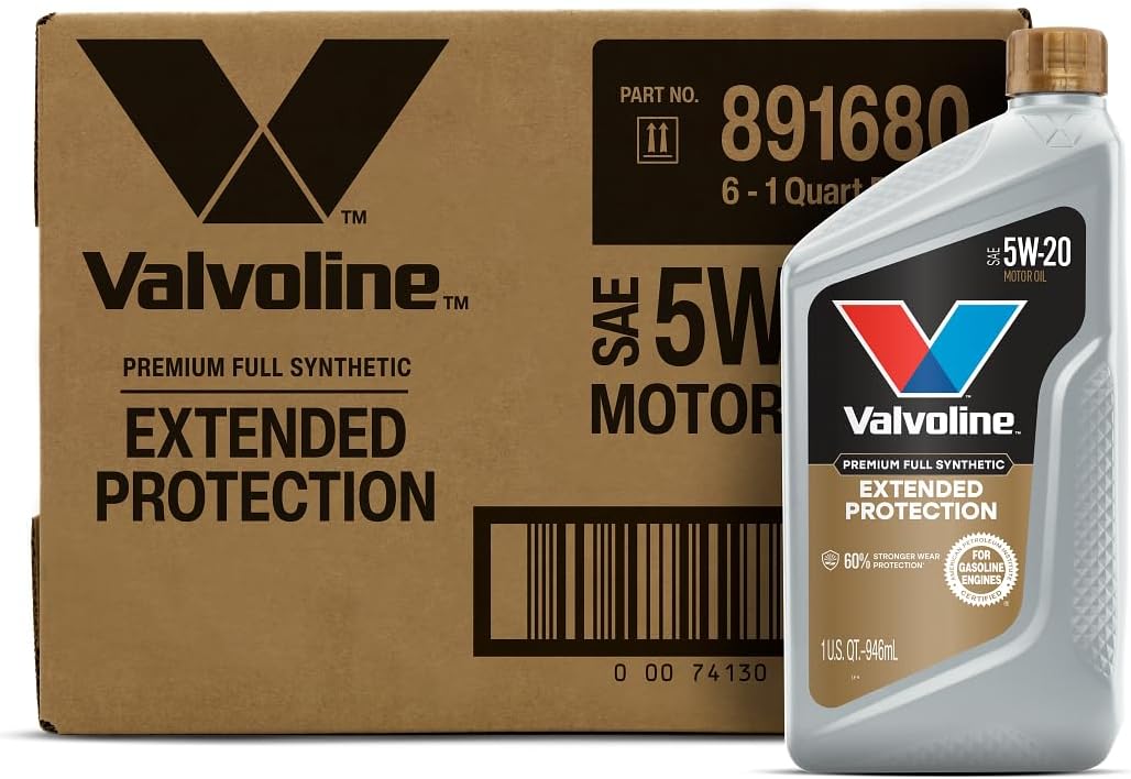 Valvoline Advanced Full Synthetic SAE 0W-20 Motor Oil 5 QT