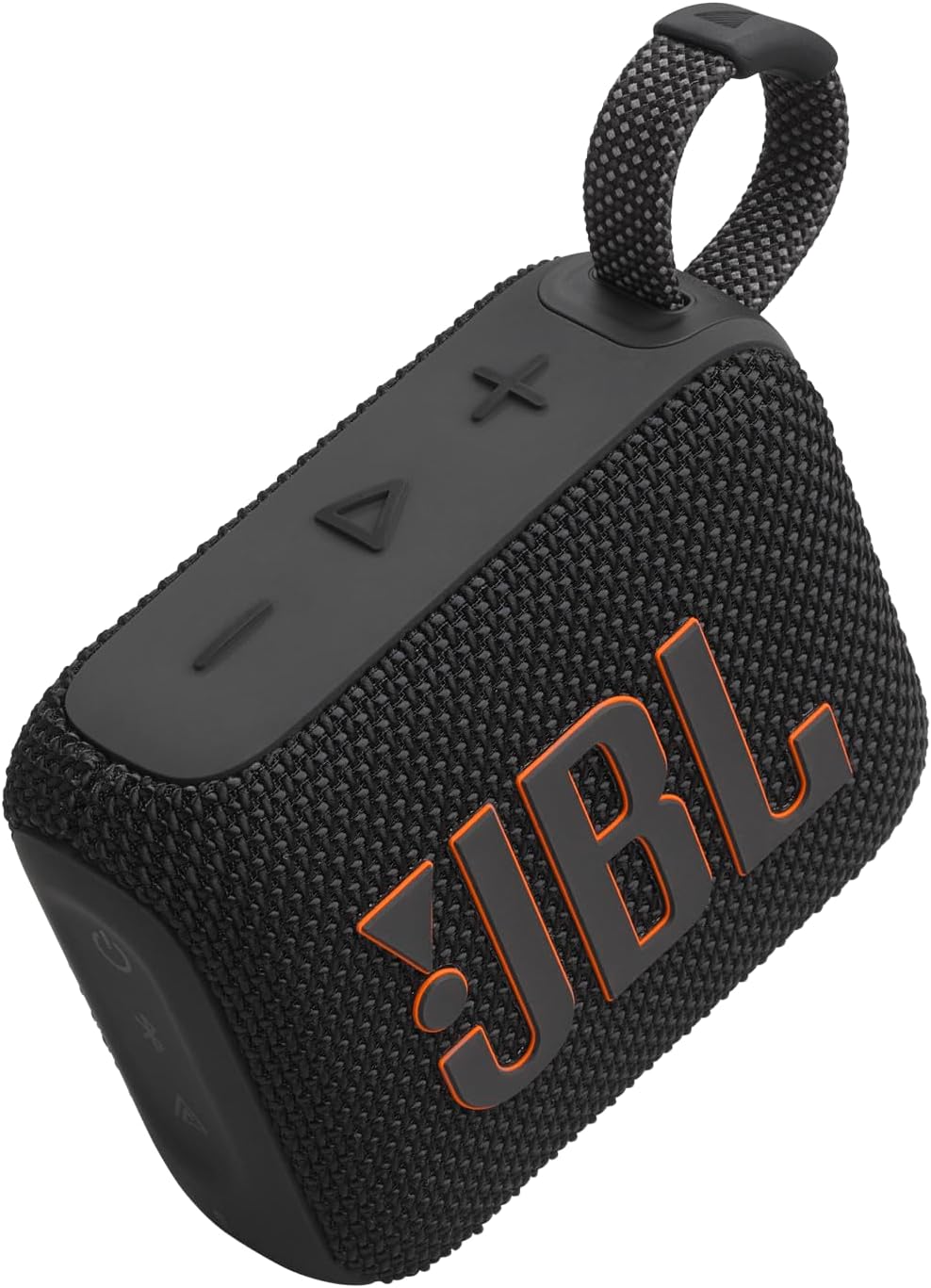 JBL Go 4 - Ultra-Portable, Waterproof and Dustproof Bluetooth Speaker, Big JBL Pro Sound with Punchy bass, 7-Hour Built-in Battery, Made in Part with Recycled Materials (Black)