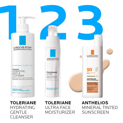 La Roche-Posay Anthelios Mineral Light Fluid Sunscreen for Face in 5 shades