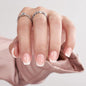 BTArtbox Press On Nails, Vanilla Cream, Short Square, Ombre Peach, 32Ct