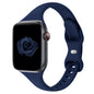 Thin Slim Band Compatible with Apple Watch 38mm 40mm 41mm 42mm 44mm 45mm 46mm 49mm, Replacement Silicone Sport Strap for iWatch Series 11/10/9/8/7/6/5/4/3/2/1 Ultra SE Women Men, Light Blush