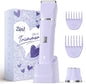 Risina 2-in-1 Bikini Trimmer for Women, Women's Electric Razor, Face Shaver