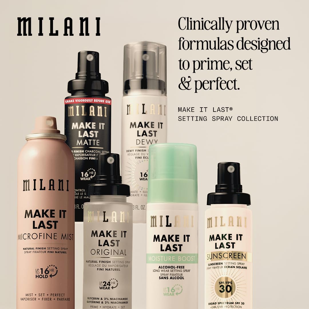 Milani Setting Spray + Primer, Make It Last Original Natural Finish