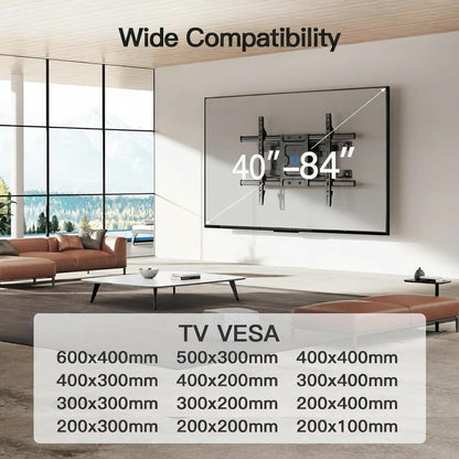Pipishell Full Motion TV Wall Mount for Echo Show 21/15 and 13-43 Inch Flat Curved Screen TVs & Monitors, Max VESA 200x200mm up to 44lbs, TV Mount Wall Bracket with Rotation Swivel Tilt Extension